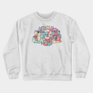 Cool kittens collection Crewneck Sweatshirt